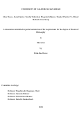 Cover page: How Does a Social Justice Teacher Education Program Influence Teacher Practice? A Mixed Methods Case Study