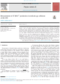 Cover page: Measurement of K⁎(892)± production in inelastic pp collisions at the LHC