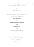 Cover page: Information-intensive innovation: the changing role of the private firm in the research ecosystem through the study of biosensed data