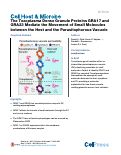 Cover page: The Toxoplasma Dense Granule Proteins GRA17 and GRA23 Mediate the Movement of Small Molecules between the Host and the Parasitophorous Vacuole