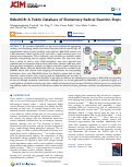 Cover page: RMechDB: A Public Database of Elementary Radical Reaction Steps