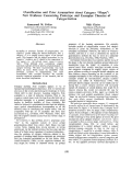 Cover page: Classification and Prior Assumptions about Category "Shape": New Evidence Concerning Prototype and Exemplar Theories of Categorization