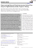 Cover page: Deep Learning‐Enhanced Chemiluminescence Vertical Flow Assay for High‐Sensitivity Cardiac Troponin I Testing