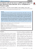 Cover page: Ventilation-Induced Increases in EGFR Ligand mRNA Are Not Altered by Intra-Amniotic LPS or Ureaplasma in Preterm Lambs