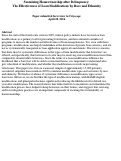 Cover page: Sustaining Homeownership After Delinquency: The Effectiveness of Loan Modifications by Race and Ethnicity