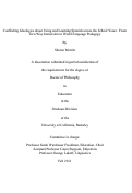 Cover page: Conflicting Ideologies about Using and Learning Spanish across the School Years: From Two-Way Immersion to World Language Pedagogy