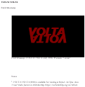 Cover page: VOLTA VOLTA