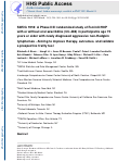 Cover page: SWOG 1918: A phase II/III randomized study of R-miniCHOP with or without oral azacitidine (CC-486) in participants age 75&nbsp;years or older with newly diagnosed aggressive non-Hodgkin lymphomas – Aiming to improve therapy, outcomes, and validate a prospective frailty tool