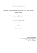 Cover page: Generalizable Communication Styles in Novice and Expert Team Performance