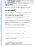 Cover page: The Effect of Prenatal Treatments on Offspring Events in the Presence of Competing Events: An Application to a Randomized Trial of Fertility Therapies.