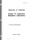 Cover page: ON-LINE REAL-TIME OPERATION OF A PUP-7 DATA-TAKING SYSTEM