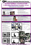 Cover page: SYS 2: Acoustic ENSBox A System of Self Calibrating Distributed Acoustic Arrays