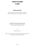 Cover page of ADUs in CD3: A Broad Analysis of the Prevalence, Role, and Impact of Accessory Dwelling Units in Los Angeles’ Council District 3