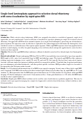 Cover page: Single-level laminoplasty approach to selective dorsal rhizotomy with conus localization by rapid spine MRI.