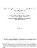 Cover page: Closed-String Tachyon Condensation and the Worldsheet Super-Higgs Effect