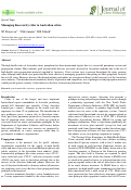 Cover page: Managing biosecurity risks to Australian citrus