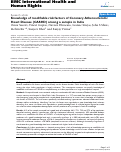 Cover page: Knowledge of modifiable risk factors of Coronary Atherosclerotic Heart Disease (CASHD) among a sample in India