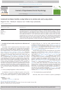 Cover page: Gratitude facilitates healthy eating behavior in adolescents and young adults