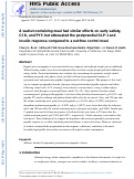 Cover page: A walnut-containing meal had similar effects on early satiety, CCK, and PYY, but attenuated the postprandial GLP-1 and insulin response compared to a nut-free control meal