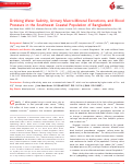 Cover page: Drinking Water Salinity, Urinary Macro-Mineral Excretions, and Blood Pressure in the Southwest Coastal Population of Bangladesh.