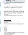 Cover page: Phase 2 Study of Bortezomib Combined With Temozolomide and Regional Radiation Therapy for Upfront Treatment of Patients With Newly Diagnosed Glioblastoma Multiforme: Safety and Efficacy Assessment