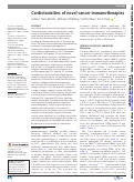 Cover page: Cardiotoxicities of novel cancer immunotherapies.