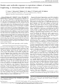 Cover page: Similar acute molecular responses to equivalent volumes of isometric, lengthening, or shortening mode resistance exercise