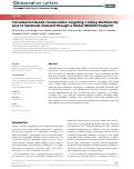 Cover page: Consumption‐Based Conservation Targeting: Linking Biodiversity Loss to Upstream Demand through a Global Wildlife Footprint