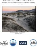 Cover page of California’s Experience with Dunes and Coastal Resilience: A Synthesis Report of the 2021 Coastal Dunes for Resilience Workshop.