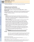 Cover page: Bridging research and practice: models for dissemination and implementation research.