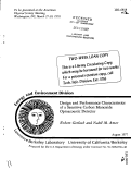 Cover page: DESIGN AND PERFORMANCE CHARACTERISTICS OF A SENSITIVE CARBON MONOXIDE OPTOACOUSTIC DETECTOR