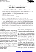 Cover page: GALEX high time-resolution ultraviolet observations of dMe flare events