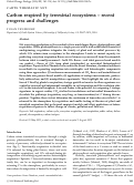 Cover page: Carbon respired by terrestrial ecosystems – recent progress and challenges