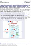 Cover page: The ApoA-I mimetic peptide 4F attenuates in vitro replication of SARS-CoV-2, associated apoptosis, oxidative stress and inflammation in epithelial cells