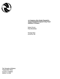 Cover page: An Evaluation of the Market Potential for Transit-Oriented Development Using Visual Simulation Techniques