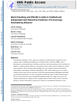 Cover page: Warm Parenting and Effortful Control in Toddlerhood: Independent and Interactive Predictors of School-Age Externalizing Behavior