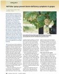 Cover page: Fall foliar sprays prevent boron-deficiency symptoms in grapes