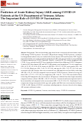 Cover page: Predictors of Acute Kidney Injury (AKI) among COVID-19 Patients at the US Department of Veterans Affairs: The Important Role of COVID-19 Vaccinations.