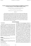 Cover page: The Role of Rossby Wave Breaking in Shaping the Equilibrium Atmospheric Circulation Response to North Atlantic Boundary Forcing