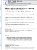 Cover page: Patterns of same-day alcohol and cannabis use in adolescents and young adults with risky alcohol use