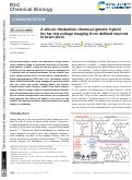 Cover page: A silicon-rhodamine chemical-genetic hybrid for far red voltage imaging from defined neurons in brain slice