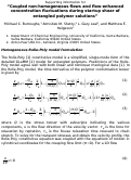 Cover page: Coupled nonhomogeneous flows and flow-enhanced concentration fluctuations during startup shear of entangled polymer solutions