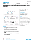 Cover page: SIC50: Determining drug inhibitory concentrations using a vision transformer and an optimized Sobel operator