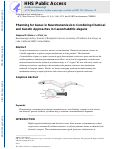 Cover page: Pharming for Genes in Neurotransmission: Combining Chemical and Genetic Approaches in Caenorhabditis elegans