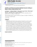 Cover page: CRISPR-Cas9 Ribonucleoprotein-Mediated Genomic Editing in Mature Primary Innate Immune Cells