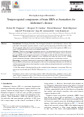 Cover page: Temporospatial components of brain ERPs as biomarkers for Alzheimer's disease