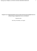 Cover page: Unequal Access: Exploring the Role of Socioeconomic, Racial, and Geographic Factors in Autism and Speech Impairment Services in California