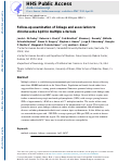 Cover page: Follow-up examination of linkage and association to chromosome 1q43 in multiple sclerosis