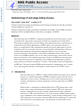 Cover page: Epidemiology of end-stage kidney disease