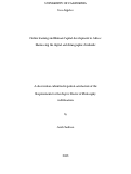 Cover page: Online learning and Human Capital development in Africa: Harnessing the digital and demographic dividends